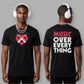 Red Heart Music Over Everything Tee